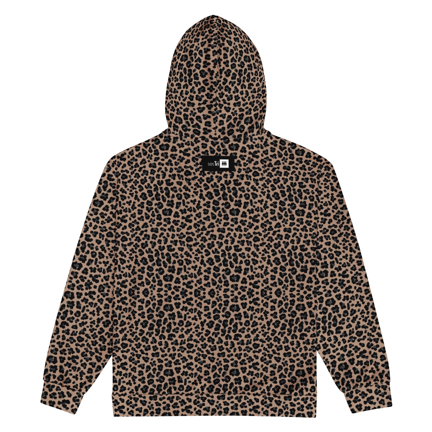 Premium Zip Hoodie Leopard