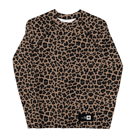 Youth Rash Guard Leopard