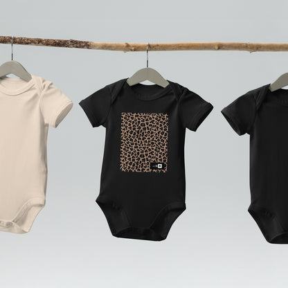 Organic Cotton Baby Bodysuit Leopard