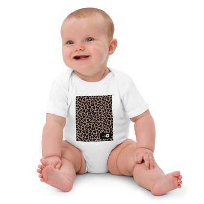 Organic Cotton Baby Bodysuit Leopard