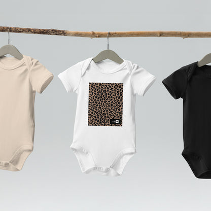 Organic Cotton Baby Bodysuit Leopard