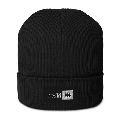 Organic ribbed beanie