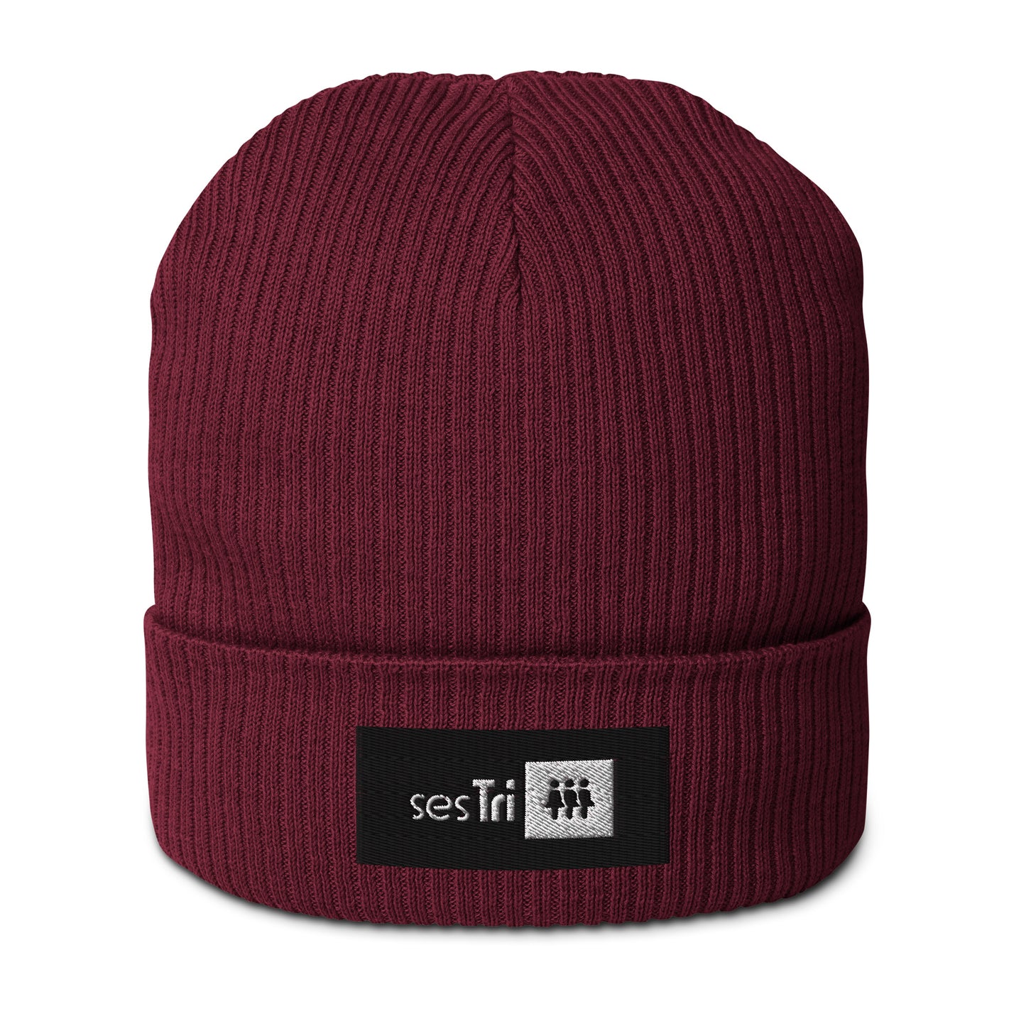 Organic ribbed beanie