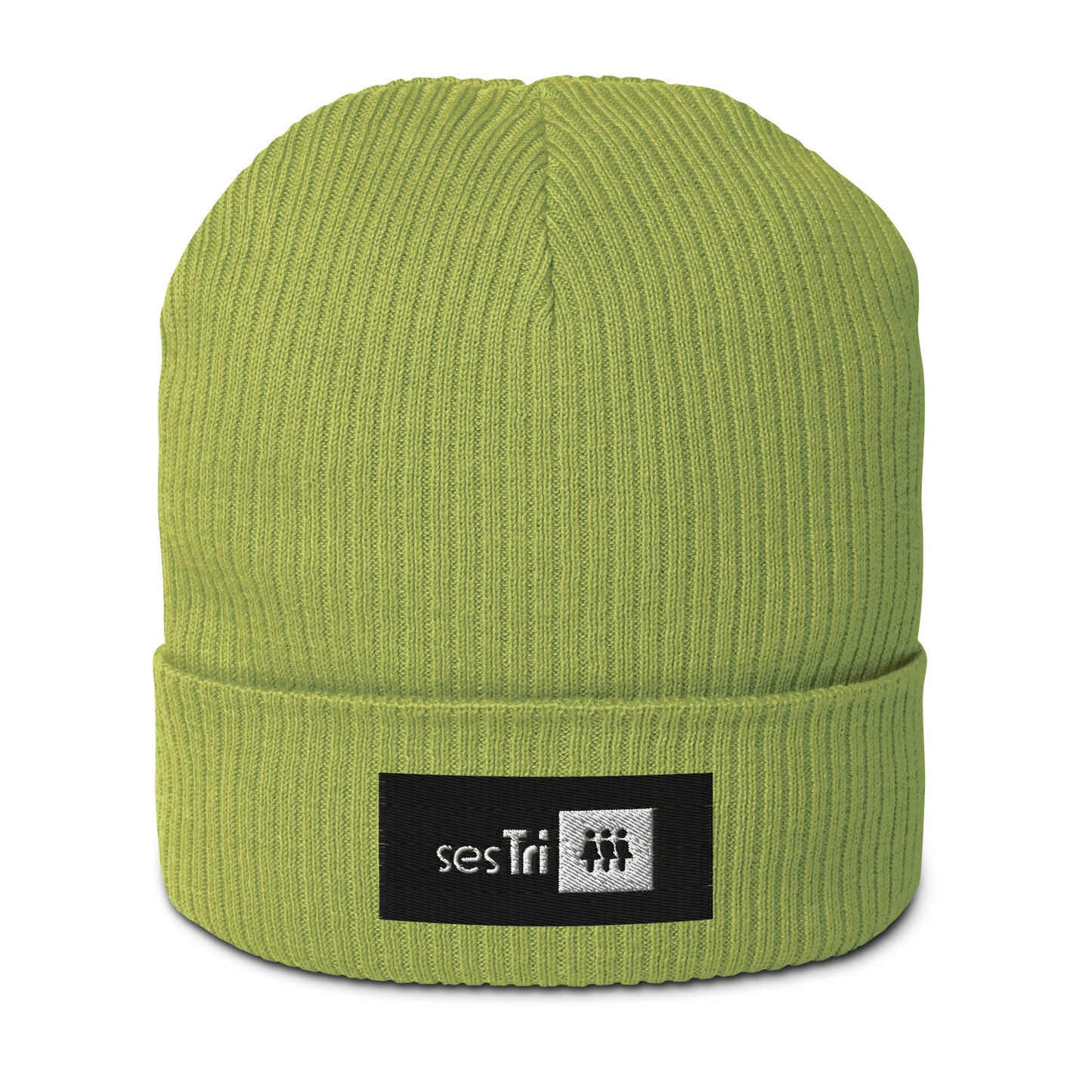 Organic ribbed beanie