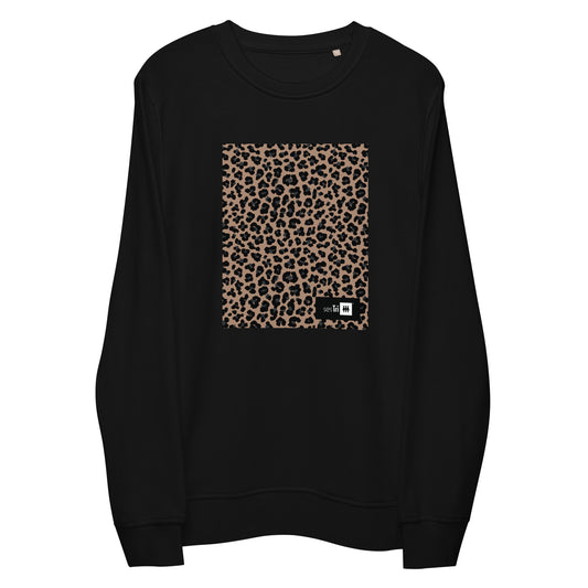 Organic Sweatshirt Leopard